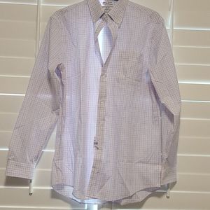 1905 Collection Slim Fit Cotton White/Pink/Blue